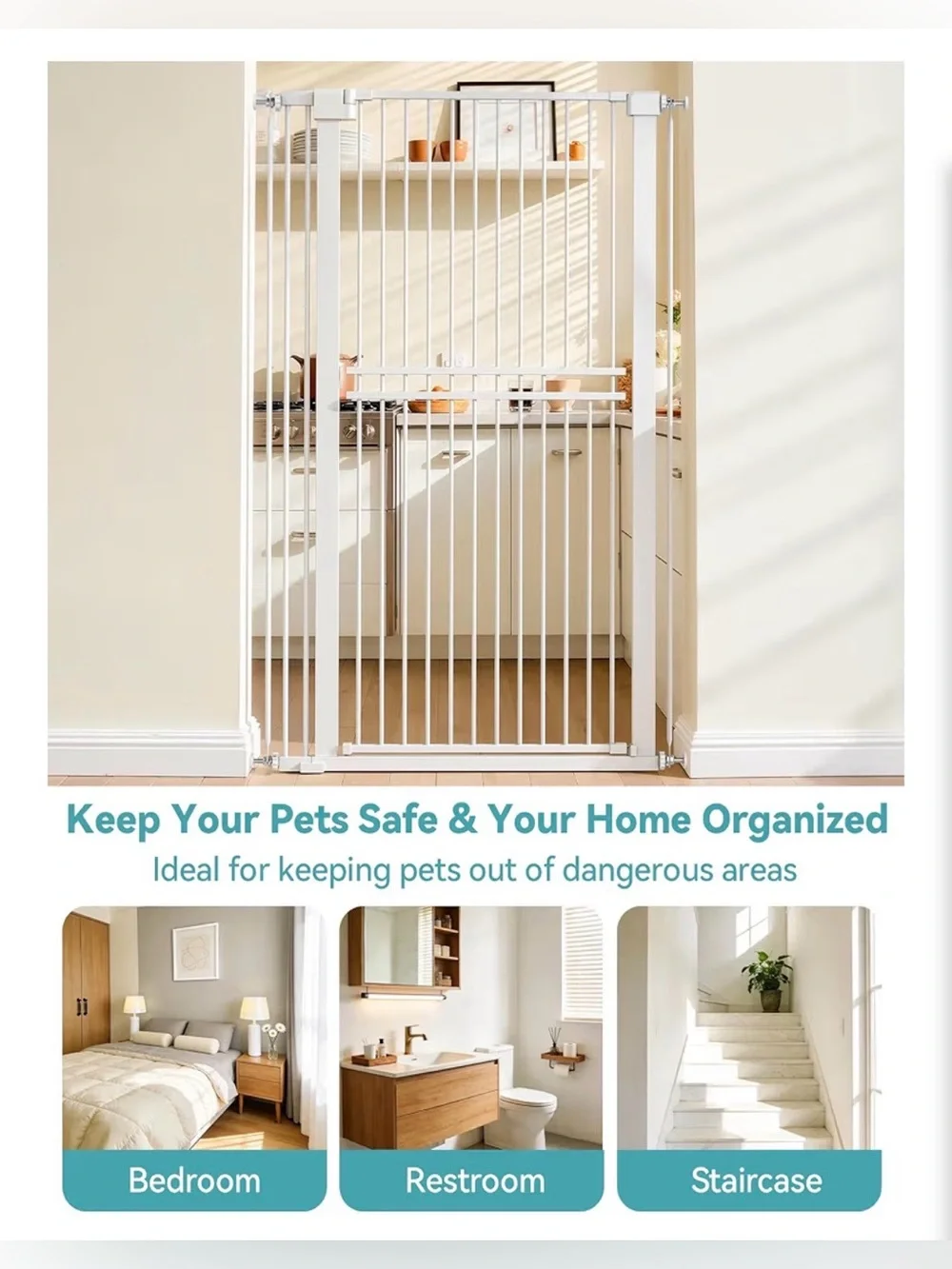 No Pawblems Extendable Pet Gate